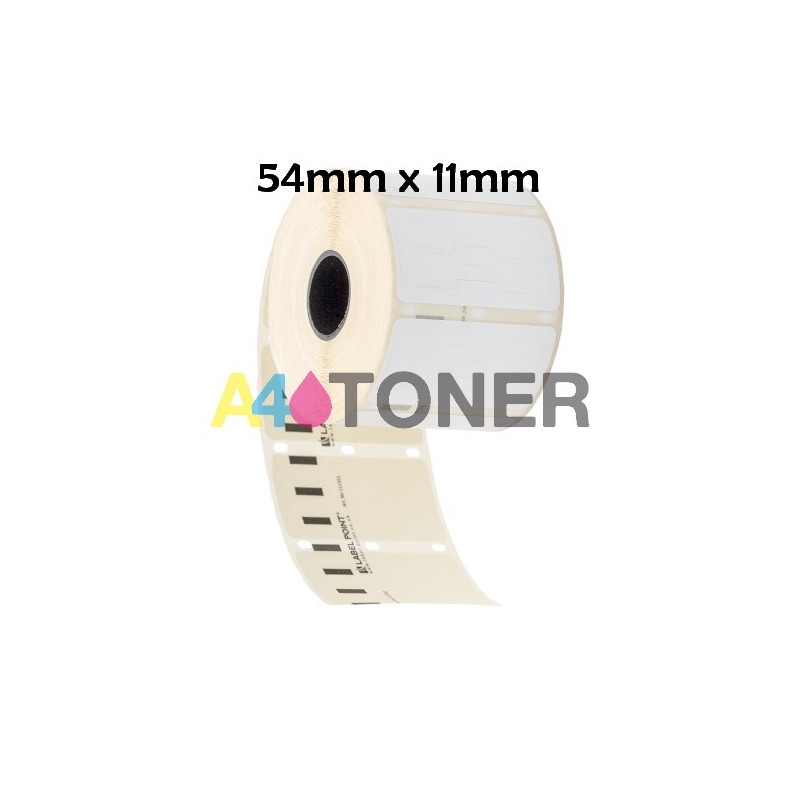 S0722510 DYMO11351 Recambio etiquetas compatible dymo 54mm x 11mm 1500 etiquetas