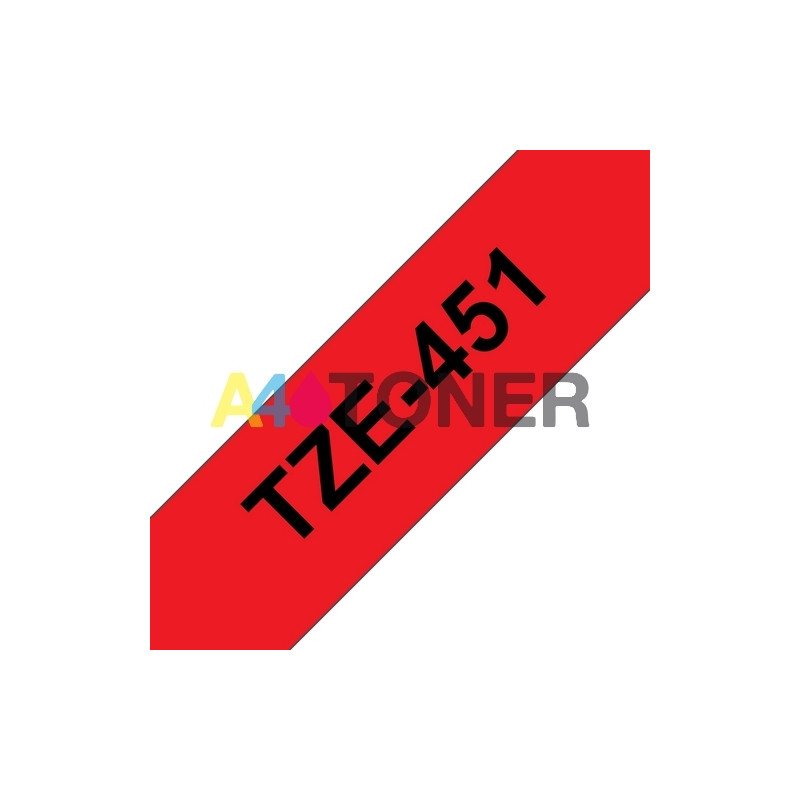 Brother TZE451 Cinta laminada compatible 24 mm x 8 metros