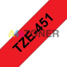 Brother TZE451 Cinta laminada compatible 24 mm x 8 metros