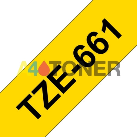 Brother TZE661 Cinta laminada compatible  36 mm x 8 metros