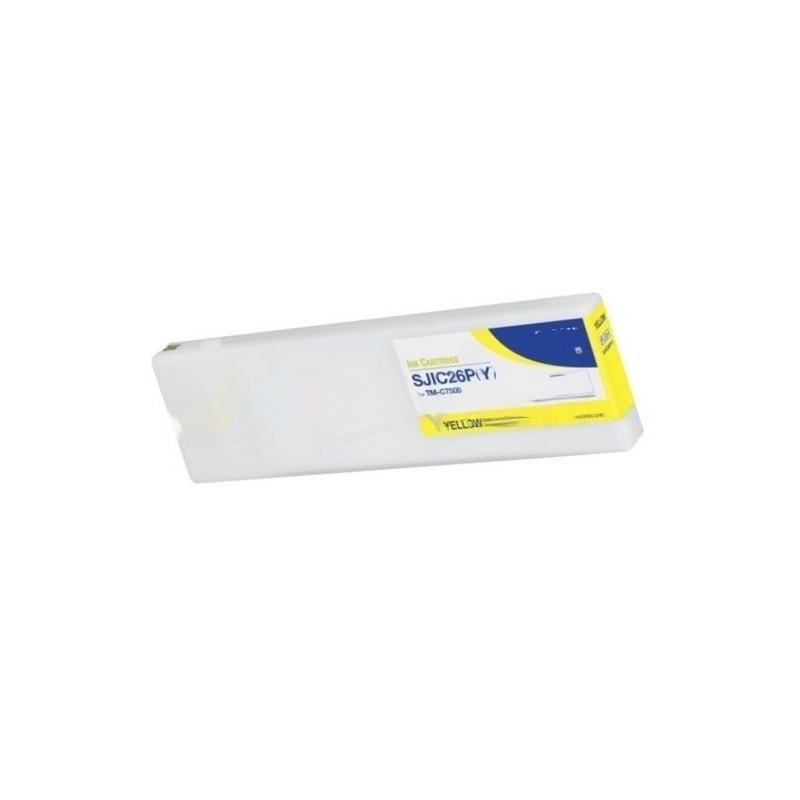 Epson SJIC26P C33S020621 cartucho de tinta compatible amarillo