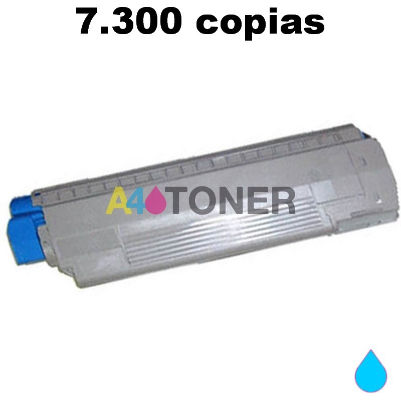 OKI 44059167 44059255 MC851 MC861 tóner cian compatible