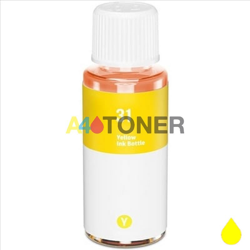HP 31 1VU28AE amarillo botella de tinta compatible