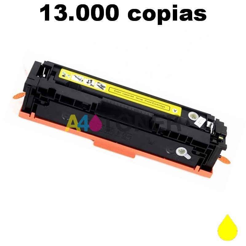 HP 659A (W2012A) amarillo tóner compatible