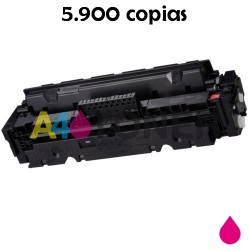 Canon 055H magenta tóner compatible 3018C002 055HM