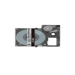 Epson C53S672087 (LK-5ABJ) gris-negro 18mm*8m etiquetas mate compatibles