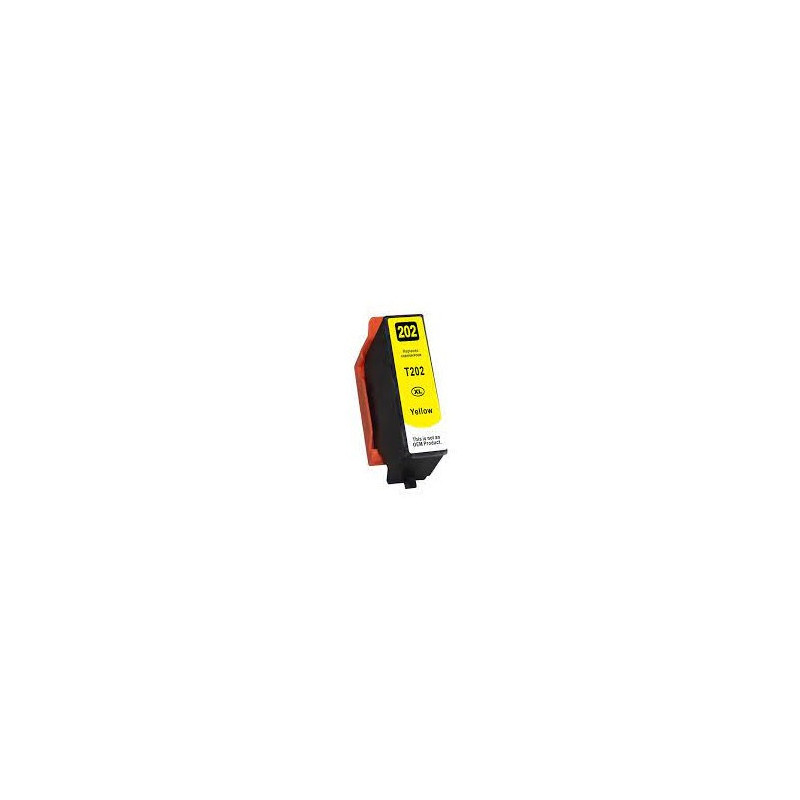 Compatible Epson T202XL Yellow Cartucho de Tinta