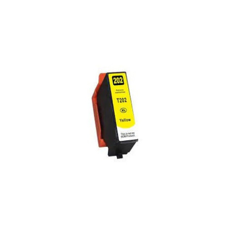 Compatible Epson T202XL Yellow Cartucho de Tinta