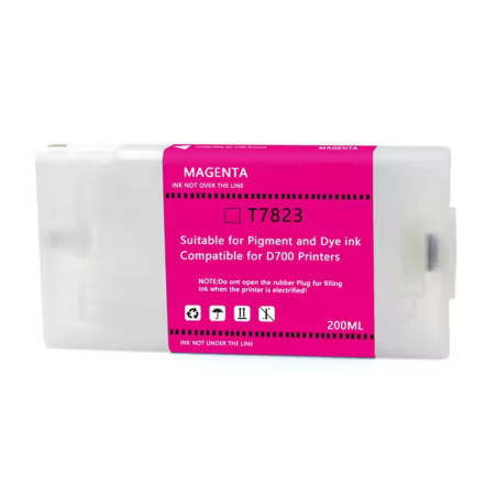 Epson T7823 magenta cartucho de tinta compatible