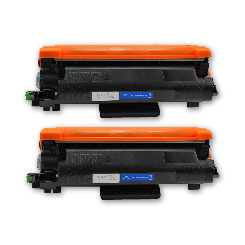 Pack2 - Brother TN2510 XXL tóner compatible para HL-L2865DW
