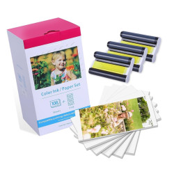 Canon KP108IN Pack de 3 cartuchos de tinta + 108 hojas compatible