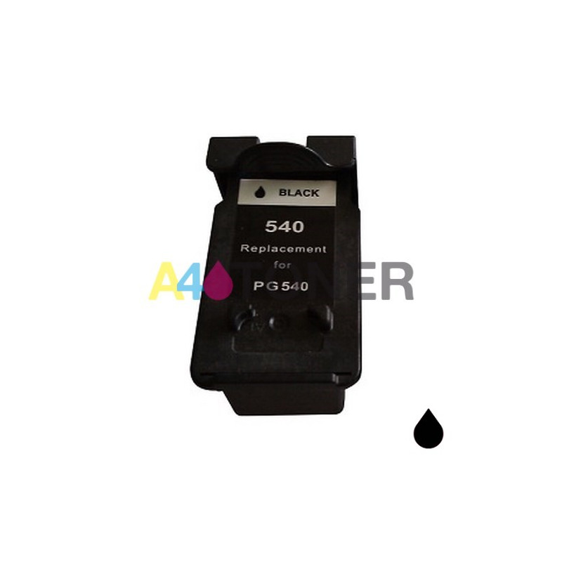 Cartucho de tinta reciclado Canon PG540 XL negro