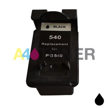 Cartucho de tinta reciclado Canon PG540 XL negro