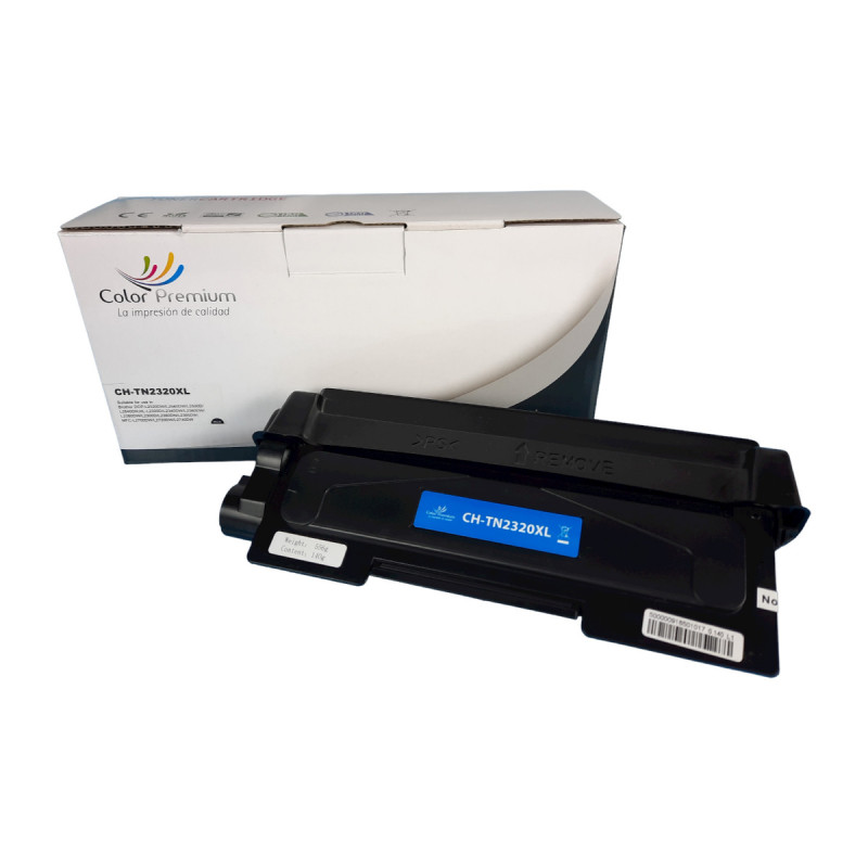 Toner TN2320XL Brother compatible reemplaza a Brother TN-2320 XL