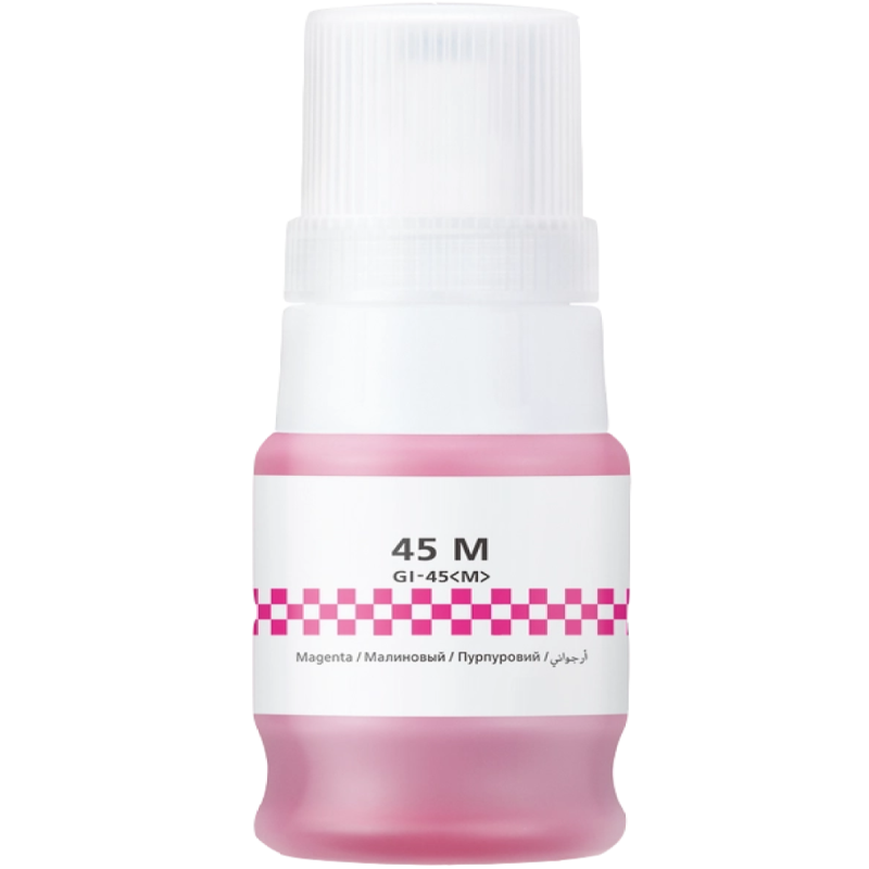Canon GI45M / 6286C001 magenta botella de tinta compatible