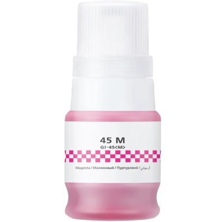 Canon GI45M / 6286C001 magenta botella de tinta compatible
