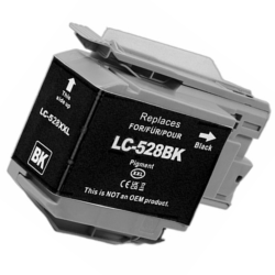 Brother LC528BK (LC528XXL) negro cartucho compatible