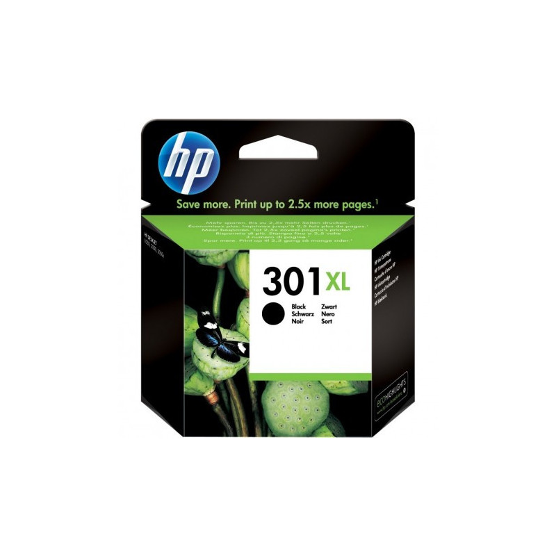 Cartucho Original  Hp 301XL Black