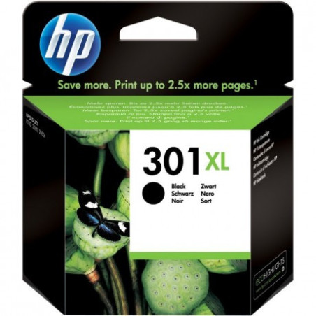 Cartucho Original  Hp 301XL Black