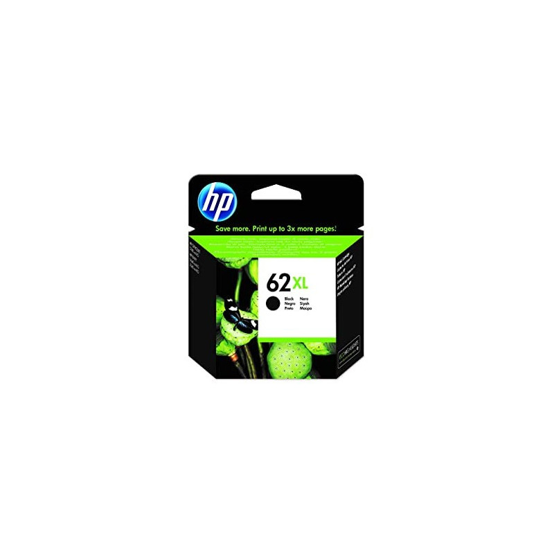 Cartucho Original HP 62XL Black