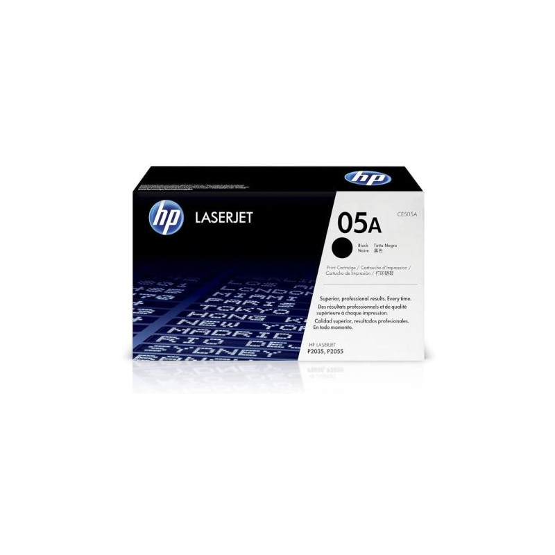 Toner Original HP 05A Negro - CE505A-REF  Embalaje Deteriorado [PAG-2300]