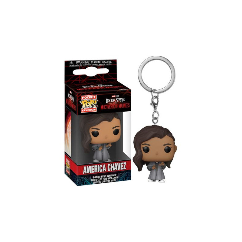 Llavero POCKET POP America Chavez Doctor Strange en el Multiverso de Locura - 889698624046