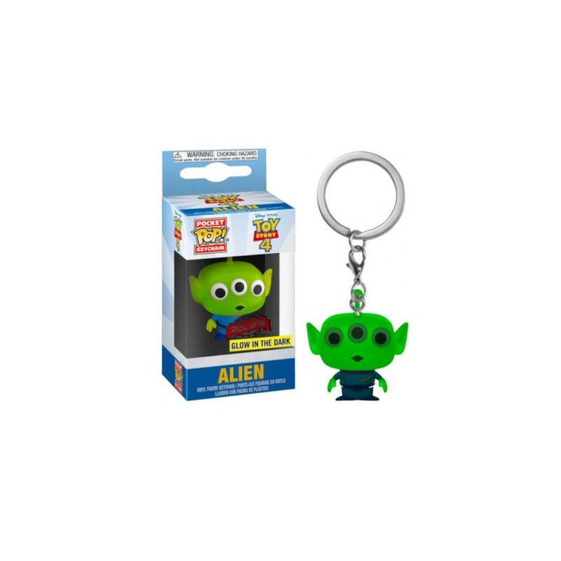 Llavero POCKET POP Alien Toy Story Brilla en la Oscuridad Edición Especial - 889698436786