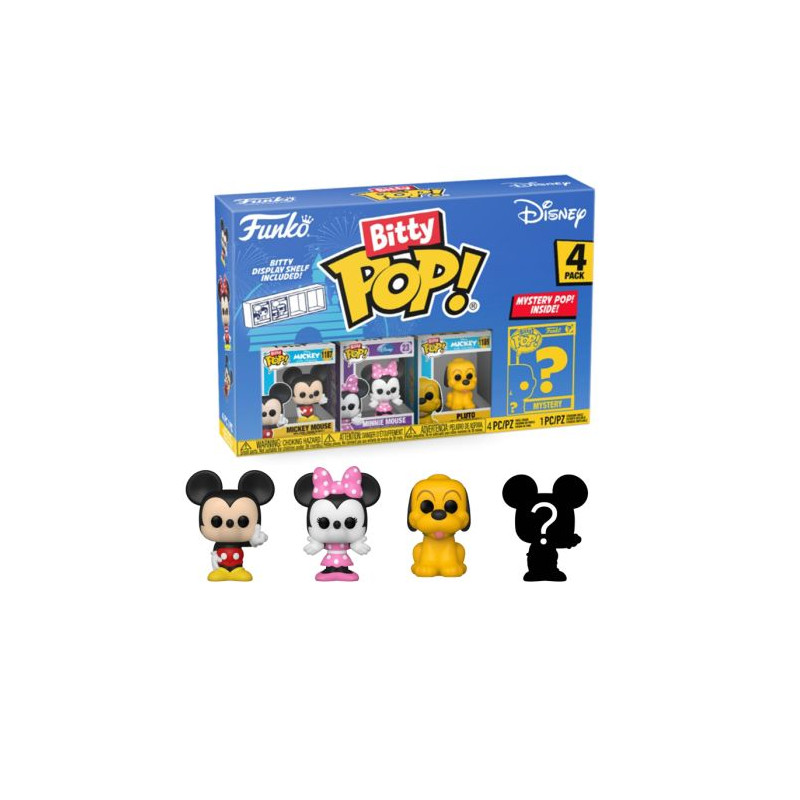 BITTY POP Mickey - 4 Figuras - 889698713191