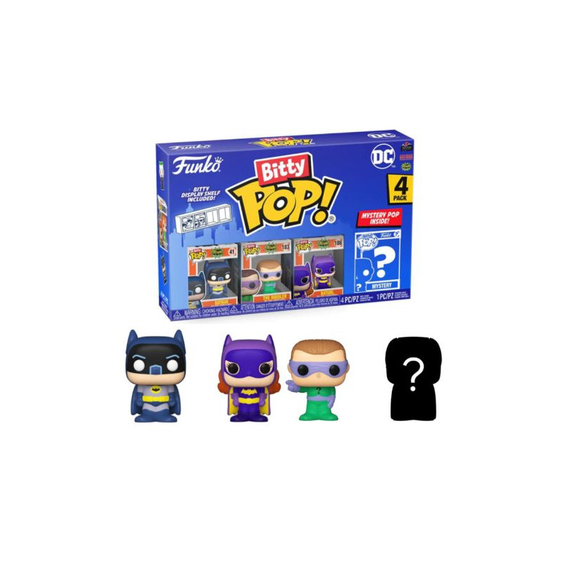 BITTY POP Batman Adam West - 4 Figuras - 889698713146