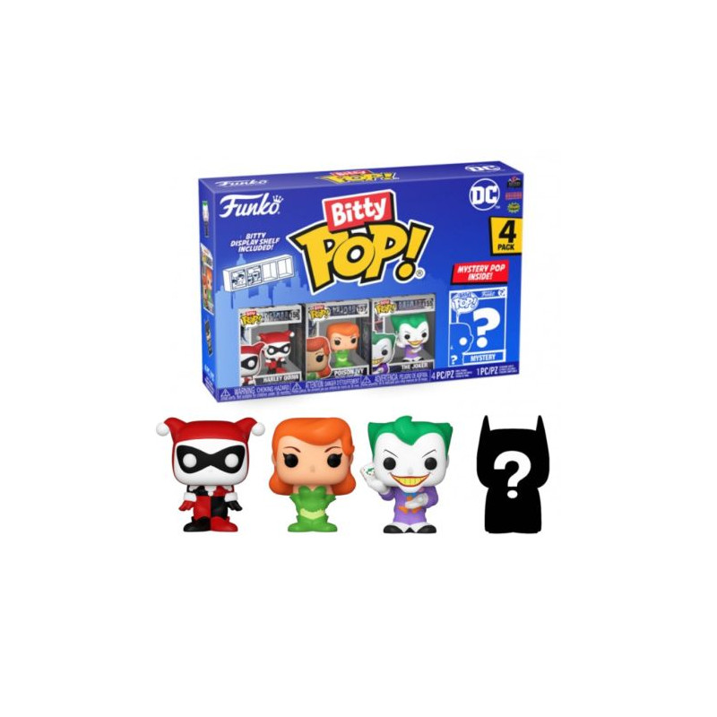 BITTY POP Harley Quinn - 4 Figuras - 889698713139