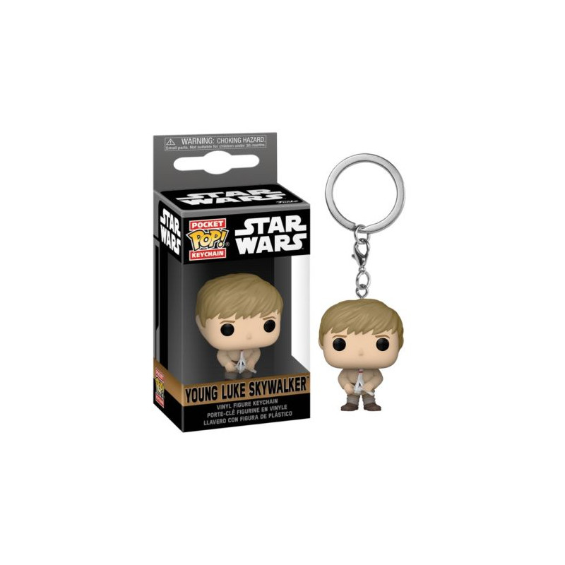 Llavero POCKET POP Luke Skywalker de Joven Star Wars - 889698675819