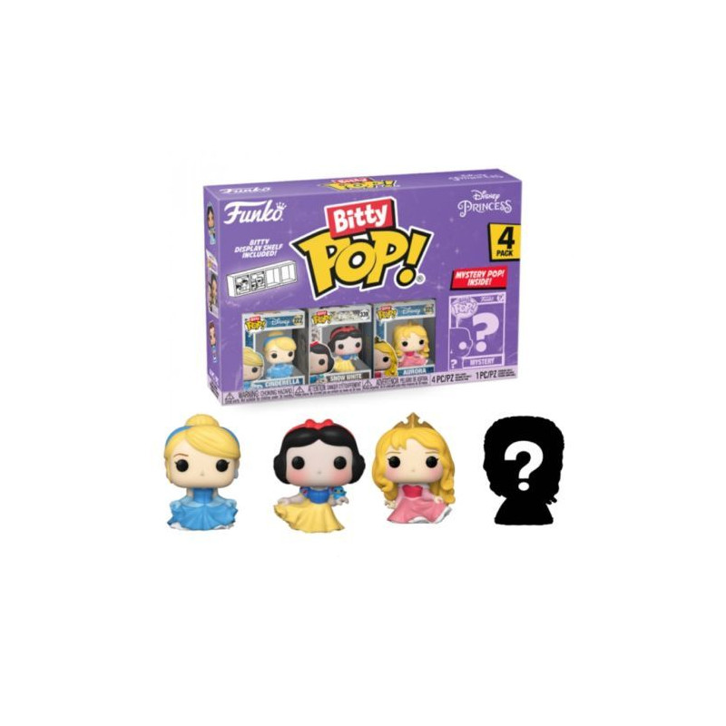 BITTY POP Princesa Cenicienta - 4 Figuras - 889698730297