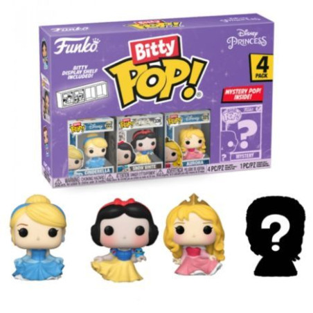 BITTY POP Princesa Cenicienta - 4 Figuras - 889698730297