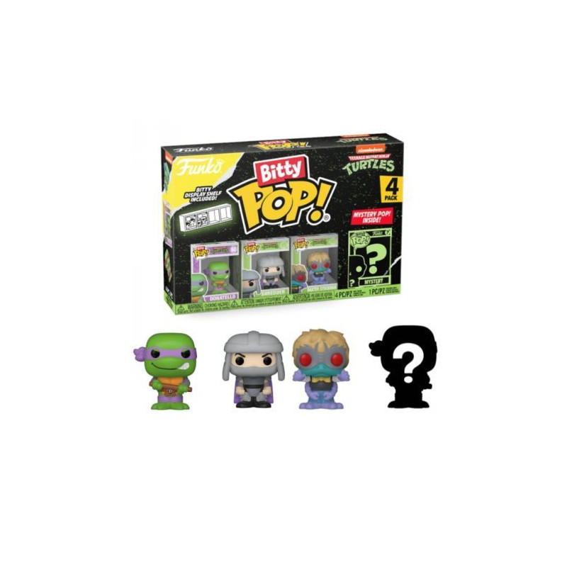 BITTY POP Donatello - 4 Figuras - 889698715089