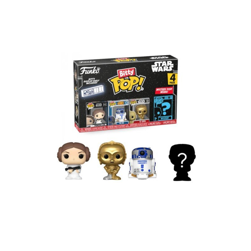 BITTY POP Leia - 4 Figuras - 889698715126