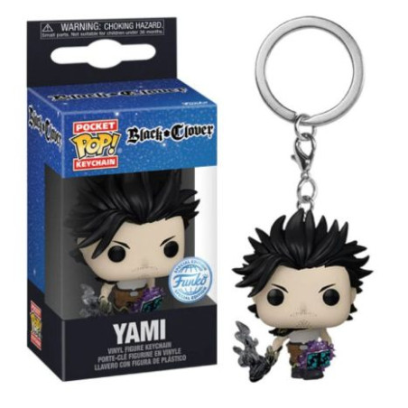 Llavero POCKET POP Yami Black Clover Edición Especial - 889698719292