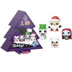 Pack 4 POCKET POP Pesadilla Antes de Navidad Árbol de Navidad - 889698739115