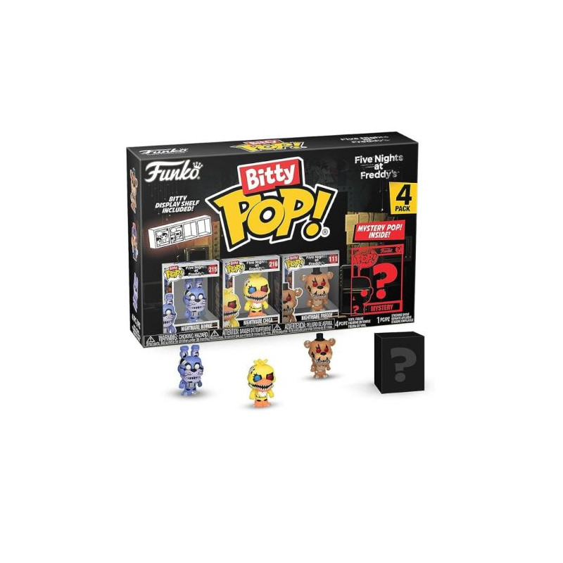 BITTY POP Nightmare Bonnie - 4 Figuras - 889698730471