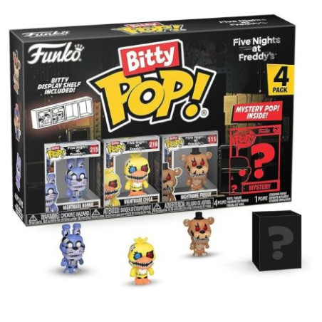 BITTY POP Nightmare Bonnie - 4 Figuras - 889698730471