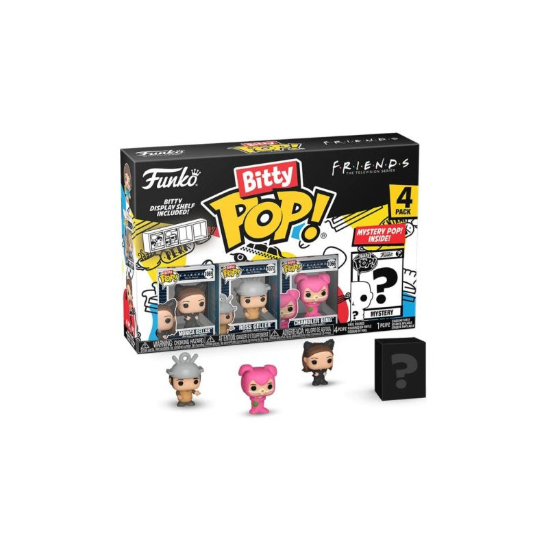 BITTY POP Monica disfrazada de Catwoman - 4 Figuras - 889698730501