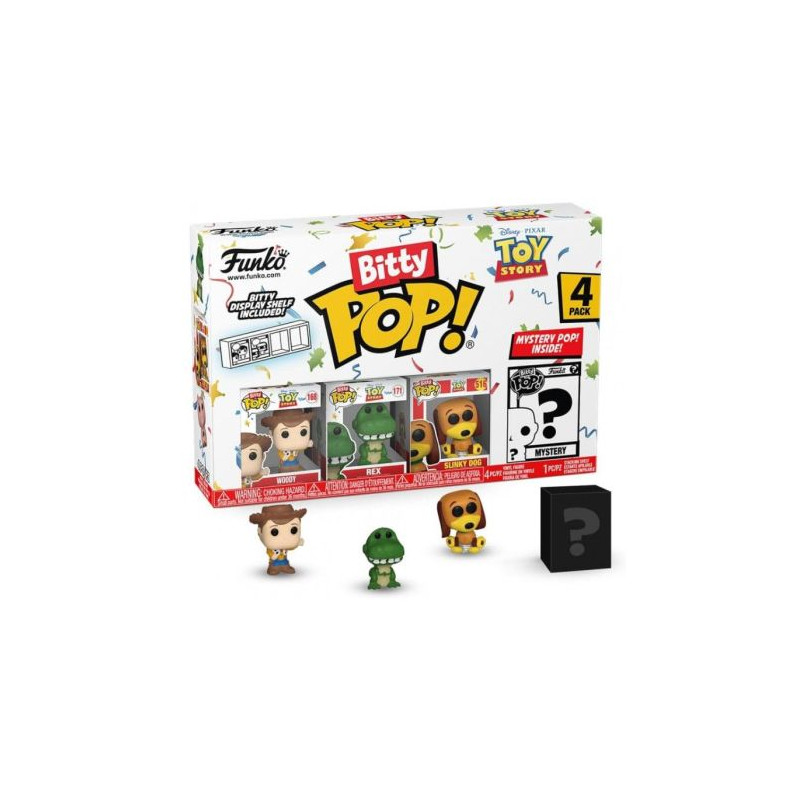 BITTY POP Woody - 4 Figuras - 889698730426