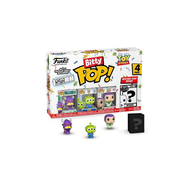 BITTY POP Zurg - 4 Figuras - 889698730433
