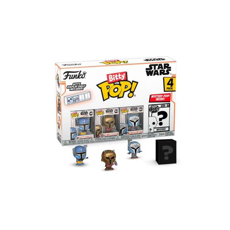 BITTY POP Heavy Mandalorian - 4 Figuras - 889698754514