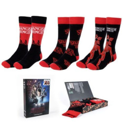 Set 3 Calcetines CERDÁ 18445484456513 - Stranger Things · Adulto