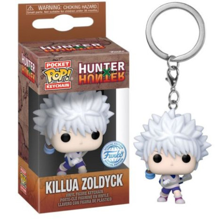 Llavero POCKET POP Killua Zoldyck Hunter x Hunter Edición Especial - 889698665186