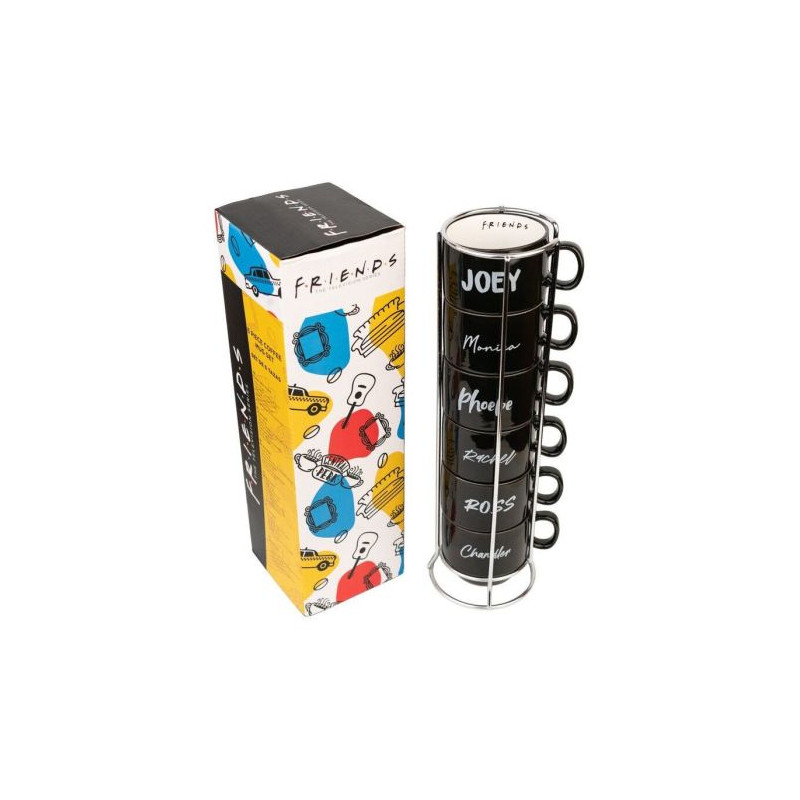 Pack 6 Tazas Friends - 150ml - 8435497257194
