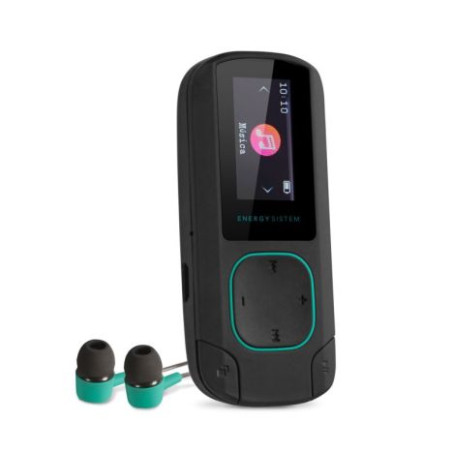 Reproductor MP3 ENERGY SISTEM Clip - 0.8 · 8GB · Radio FM · Negro