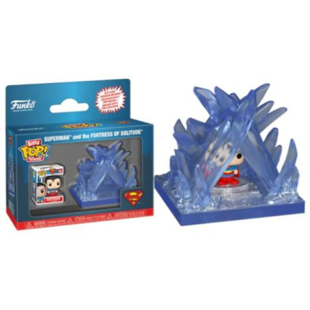 BITTY POP Super-Man y la Fortaleza de la Soledad - DC Comics - 889698855143