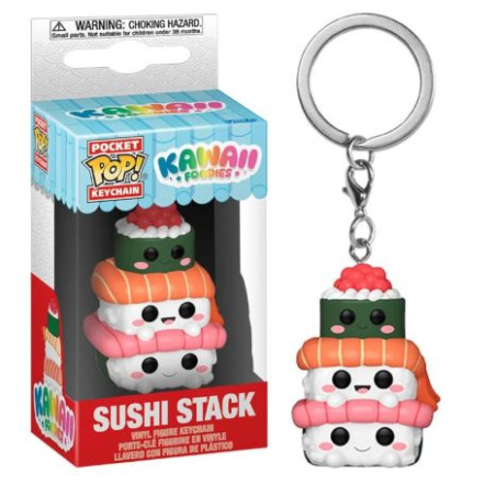 Llavero POCKET POP Sushi Stack Kawaii Foodies - 889698867290