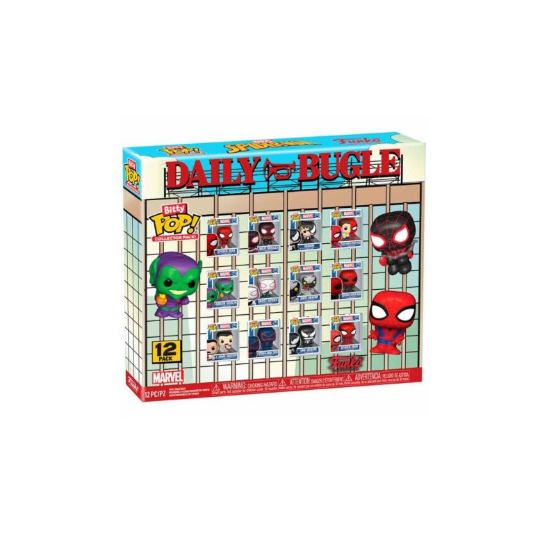 BITTY POP Spider-Man - 12 Figuras - 889698889858